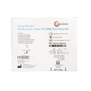 TEST STRIP KIT PT/INR COAG-SENSE 1BX